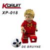 Building Block Toys World Cup Soccer Captain Plastic Assembled Building Blocks Minifigures Toy