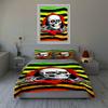 Skull with stripes Bedding Duvet cover sets Duvet covers Pillowcases gifts (1 * Duvet Cover 2 * Pillowcases, without duvet insert)