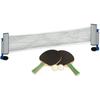 Table Tennis Set - SPACE COURT - Easy Spin - 2 Rackets + 3 Balls