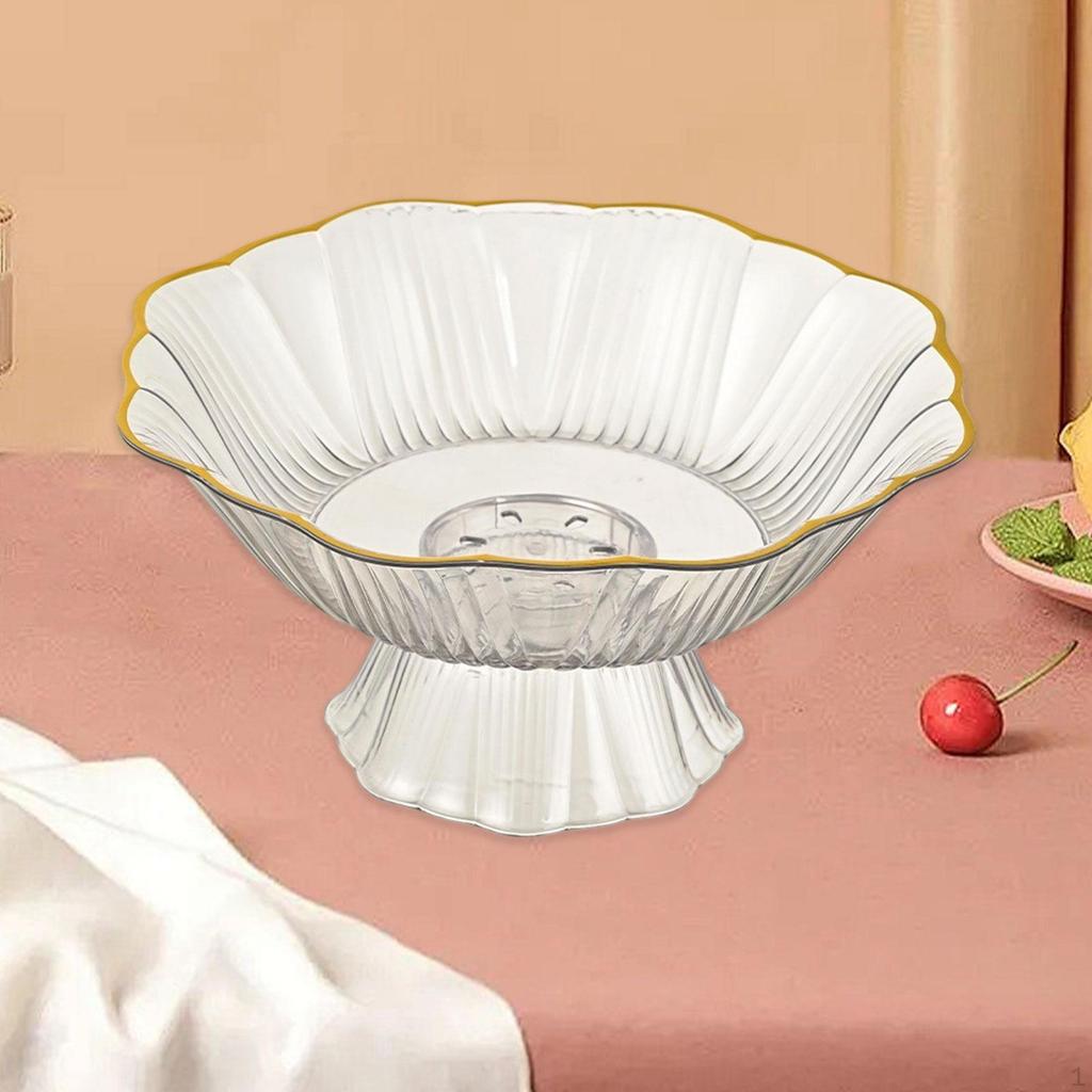 Bol of Fruit Holder Exposure Dessert Multi-pedestal Use Bowl for Dining Table