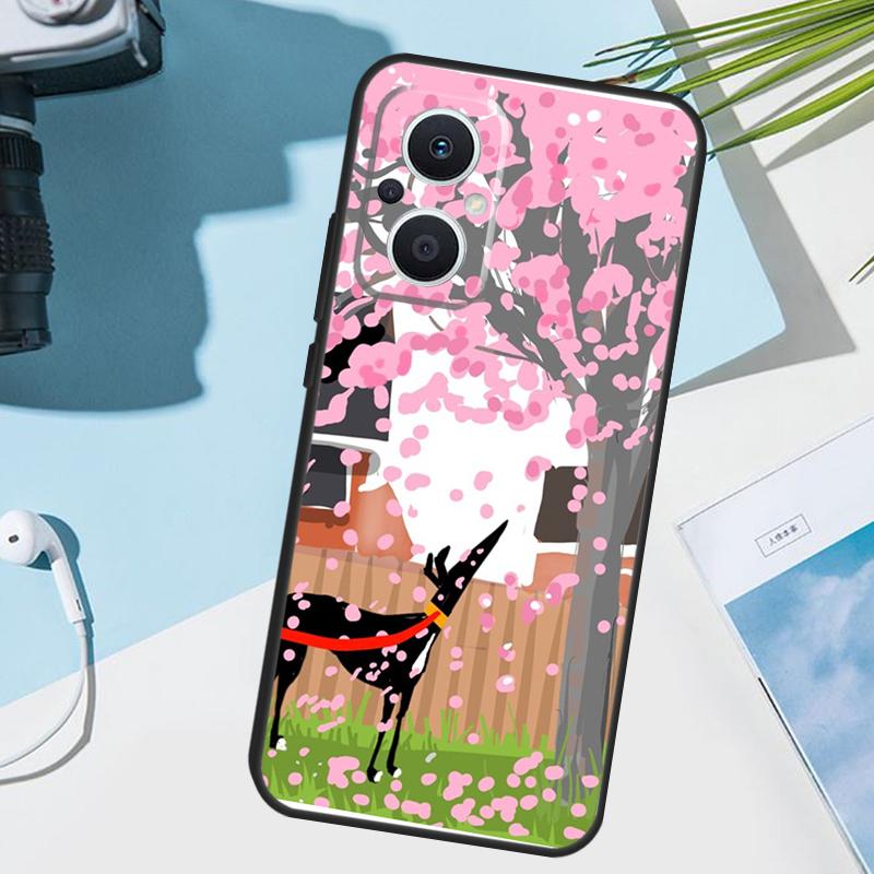 Greyhound Case For OPPO Reno 12 F 13 13F 11 8T 7 8 10 Pro OPPO Find X8 X6 Pro X3 X5 Lite Cover Funda
