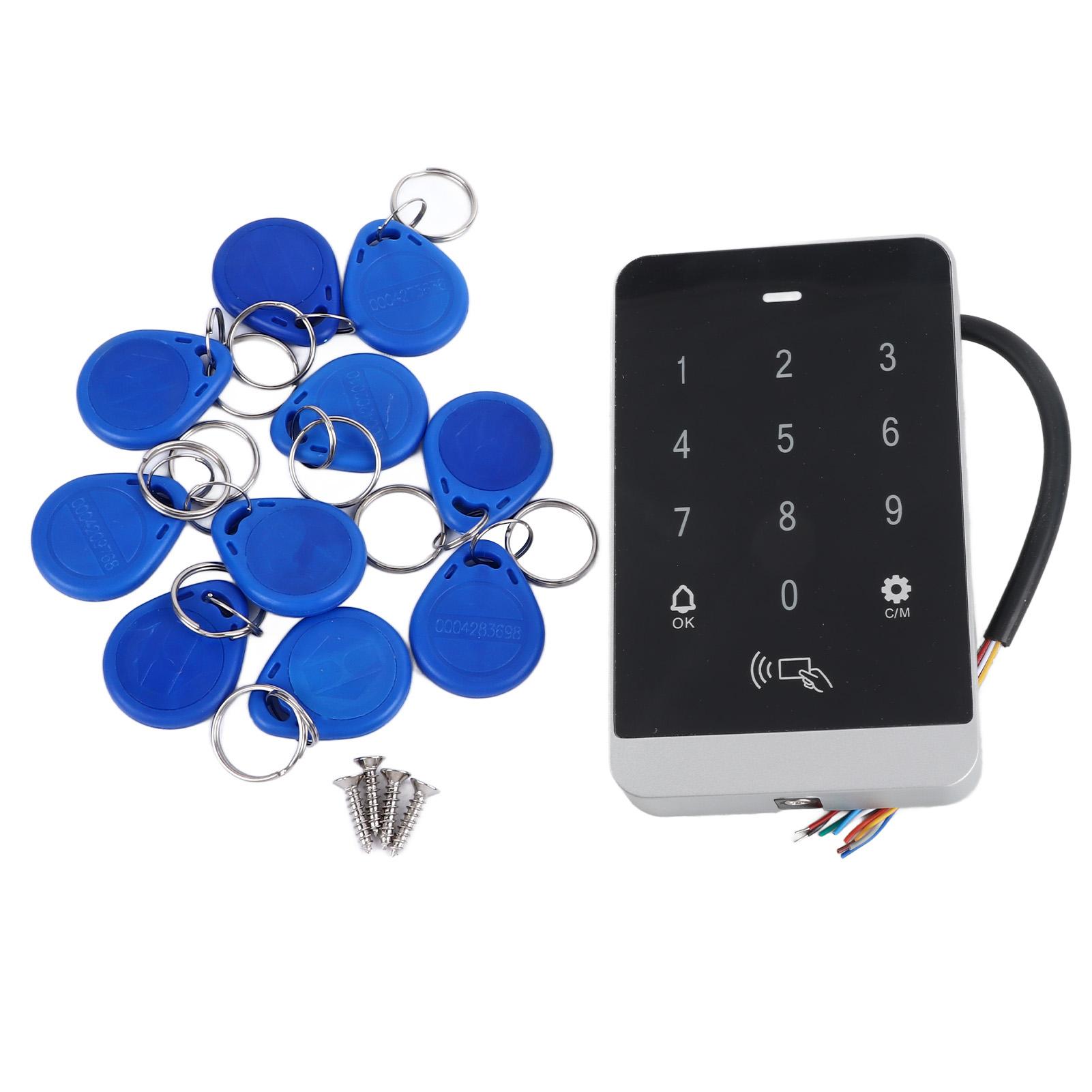 Door Access Control Keypad NFC Delay Setting Normal Open Keyless Entry Password Keypad