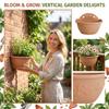 Planter Box Flower Pot Window Box Planter For Live Plants Garden Decor