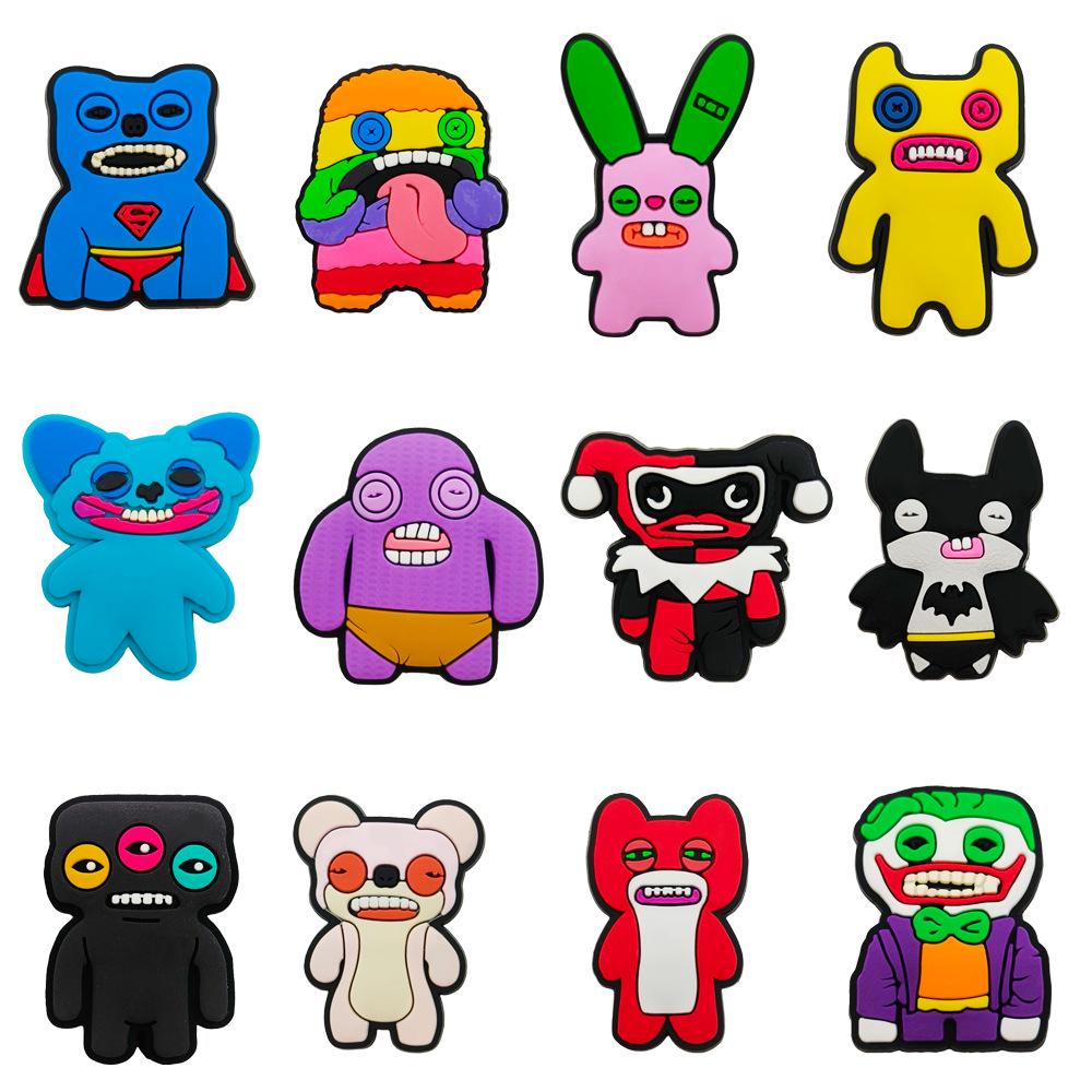 84 Exquisite Anime Shoe Charms: Soft Rubber Buckles for DIY Clogs and Cute Decorations