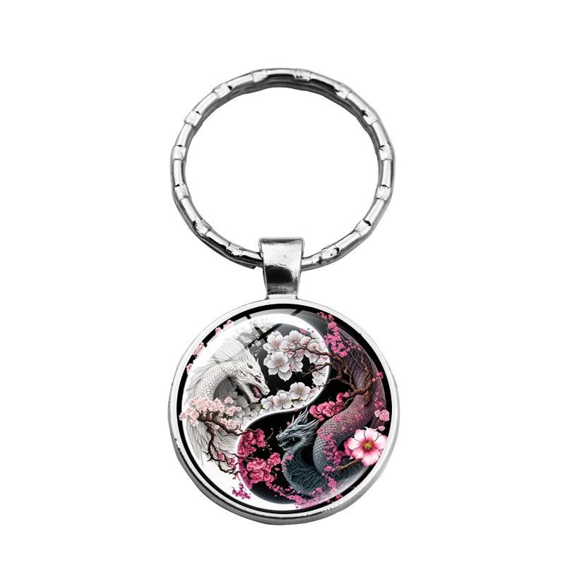 

Индивидуальный металлический брелок, персонализированный, кнопка «дом», брелок для автомобиля One Size