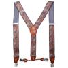 [Bowties.jp] Suspender Clip Y-type Paisley Red Sc00017