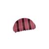 Korean Blue Stripe Acetate Claw Clip, Retro Style Updo Shark Clip for Girls