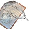 Vintage Design Sense Artificial High-Gloss Crystal Pearl Imitation Australian White Double-Layer Collarbone Chain Necklace