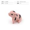 Simulation Forest Animal Set Model 10-Piece Fox Mink Bear Beaver Piglet Desktop Static Ornament Toy Batch