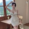 9429 Spaghetti Strap Slimming Dress for Pedicure Technicians