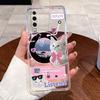 Casing For Huawei P30 ELE-L29 L09 Case Huawei P30 Pro VOG-L29 L09 Cover Aesthetic Cute Cat Cartoon Transparent Silicone Bumper