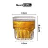 Duomeiduo Thickened Stackable Beer Whiskey Glasses