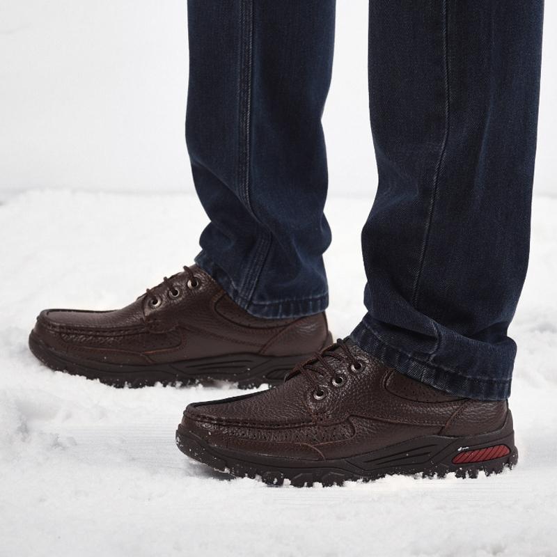 Купить Мужская обувь из натуральной коровьей кожи больших размеров ...