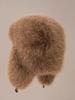 Unisex Warm Ushanka Hat, Faux Fox Fur, Windproof & Snowproof with Ear Protection for Autumn/Winter.
