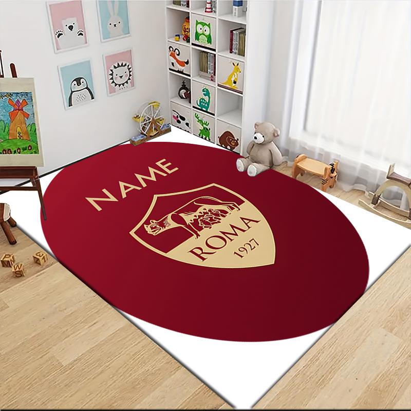 Custom Name "Vasco Shield Emblem" Carpet Rug Customizable Soft Washable Anti-Slip Home Living Room Sofa Mats Personalized Rug. 0909266