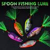 4.5CM11GTossingVIBLure Bait Metal Spinner Full Swim Layer Vibrating Fake Bait for Bass and Red Snapper