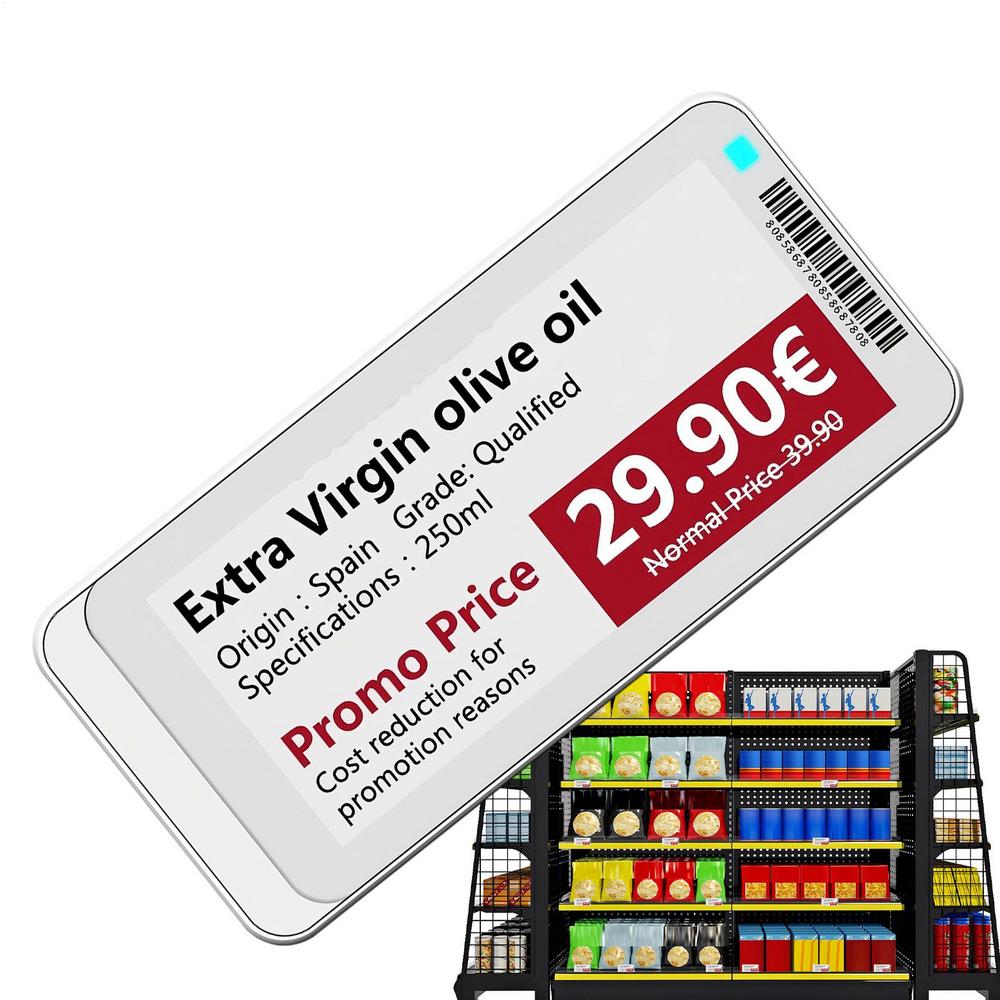 Цифровые вывески для бизнеса Беспроводные Магнитные Электрические Умное управление Вывески Электронные ценники Держатели для ценников Для помещений