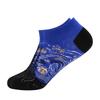springtime Fashion Colorful Cotton Mens Socks Harajuku Stripe Art oil painting Animal Print Funny Happy Ankle Socks