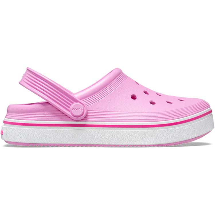Crocs Off Court Comfortable Non-Slip Breathable Low-Top Sandals Baby Sandals Toffee-Pink 208479-6SW