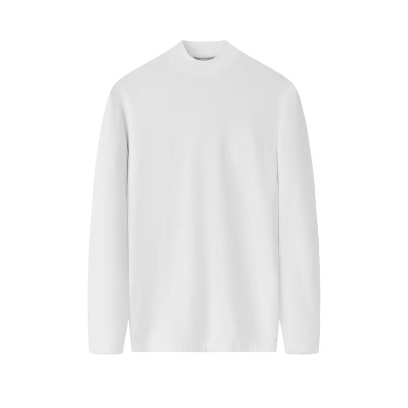 Jiumuwang Men s Slim Fit Long Sleeve Round Neck T-Shirt 180/100A