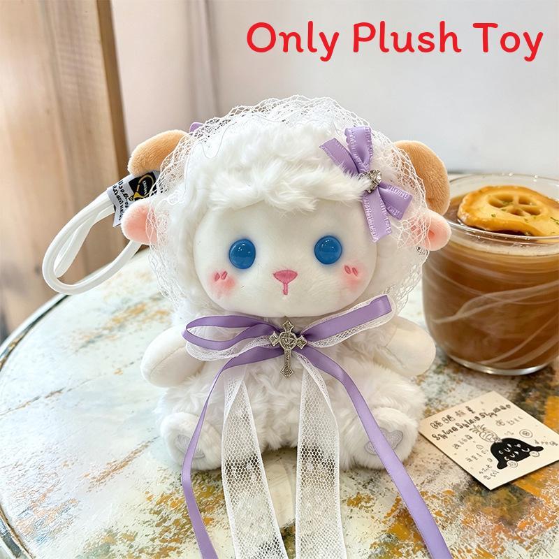 Dudu Sheep Plush Toy With Scarf For Kids Boys Girls Birthday Gift