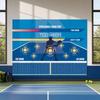 Training Wall Decal Printed Pickleball Sticker Repositionable