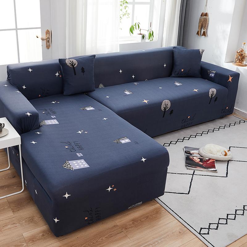 Elastic Sofa Cover High Quality Adjustable Sofas Chaise Covers Lounge Sectional Couch Corner Sofa Slipcover