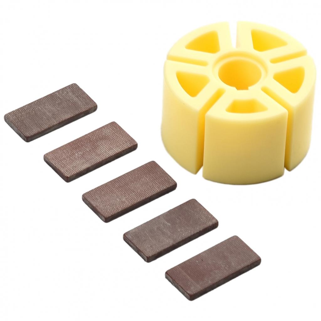 5 Inch Plastic Pneumatic Sanding Machine Rotor + Blade Sander Plastic Rotor Vane