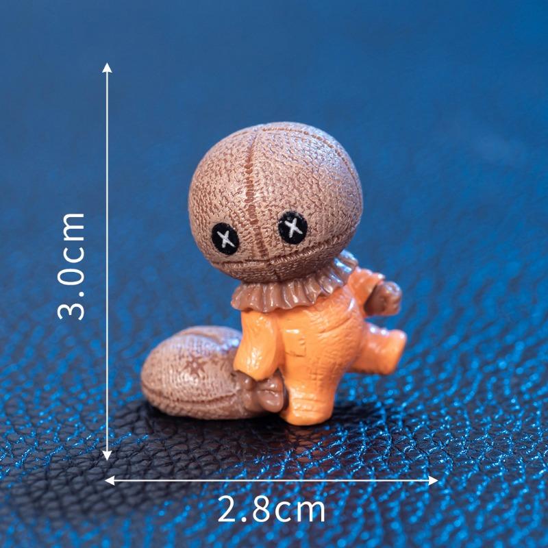 Halloween movie character death jason skeleton man resin crafts horror atmosphere tabletop knickknacks