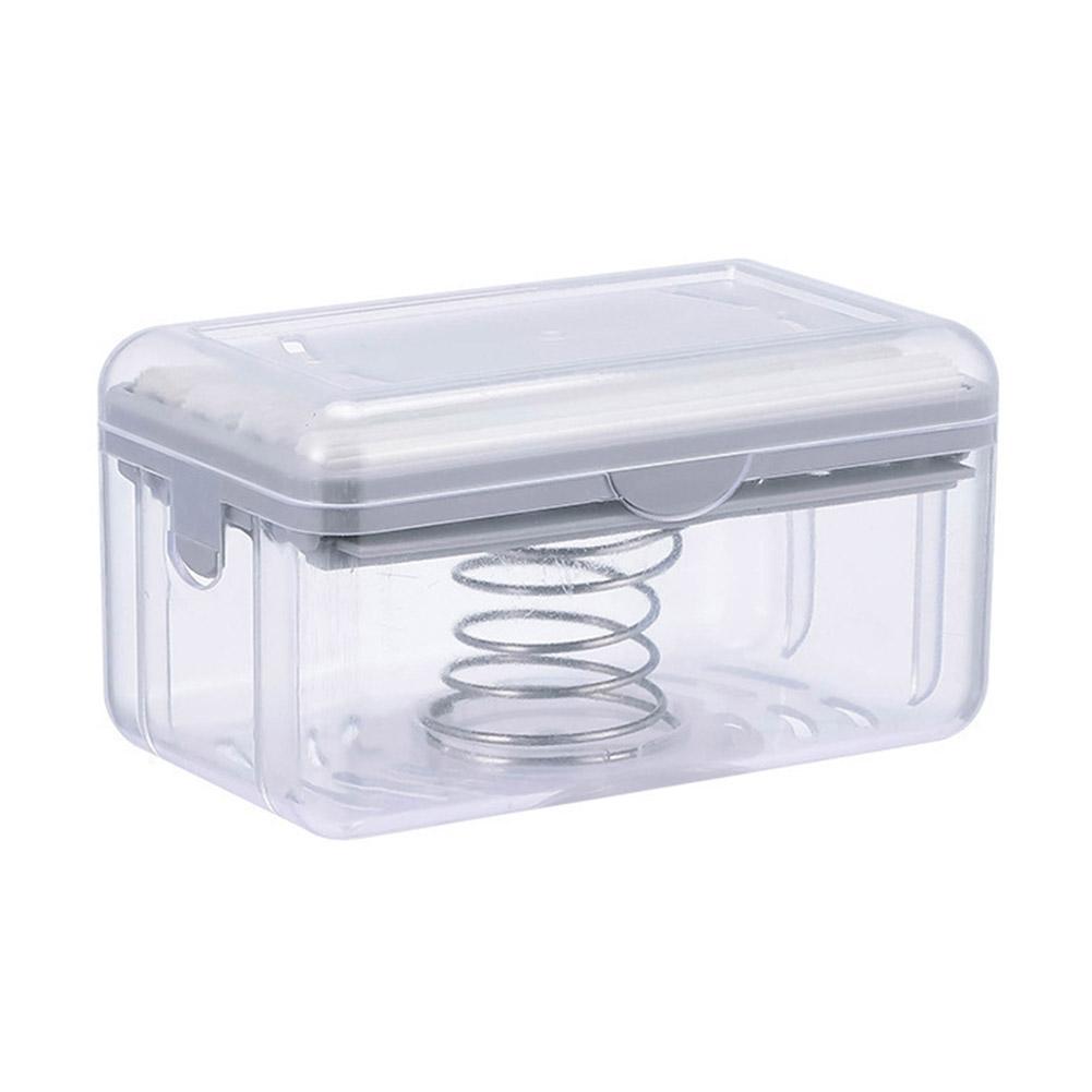 Portable Soap Rack Waterproof with Cover Soap Container Travel Case Plastic Soap Storage Box Household Storage Box Cleaning Tool