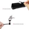 3in1 Vinyl Record Player Cleaning Kit with Velvet Brush Carbon Fiber Stylus Brush Universal