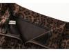 Autumn/Winter 2025 Retro Leopard Suede Fishtail Skirt - Slimming and Versatile Fashion Staple
