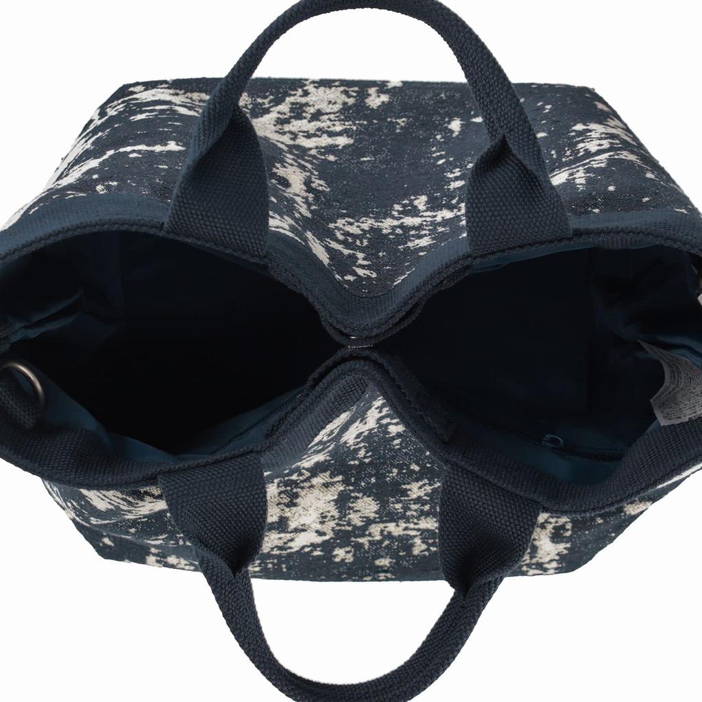 Horizontal Adult Tote Bag LT Deli Pattern Fabric [Rootote] Women's (Gray)