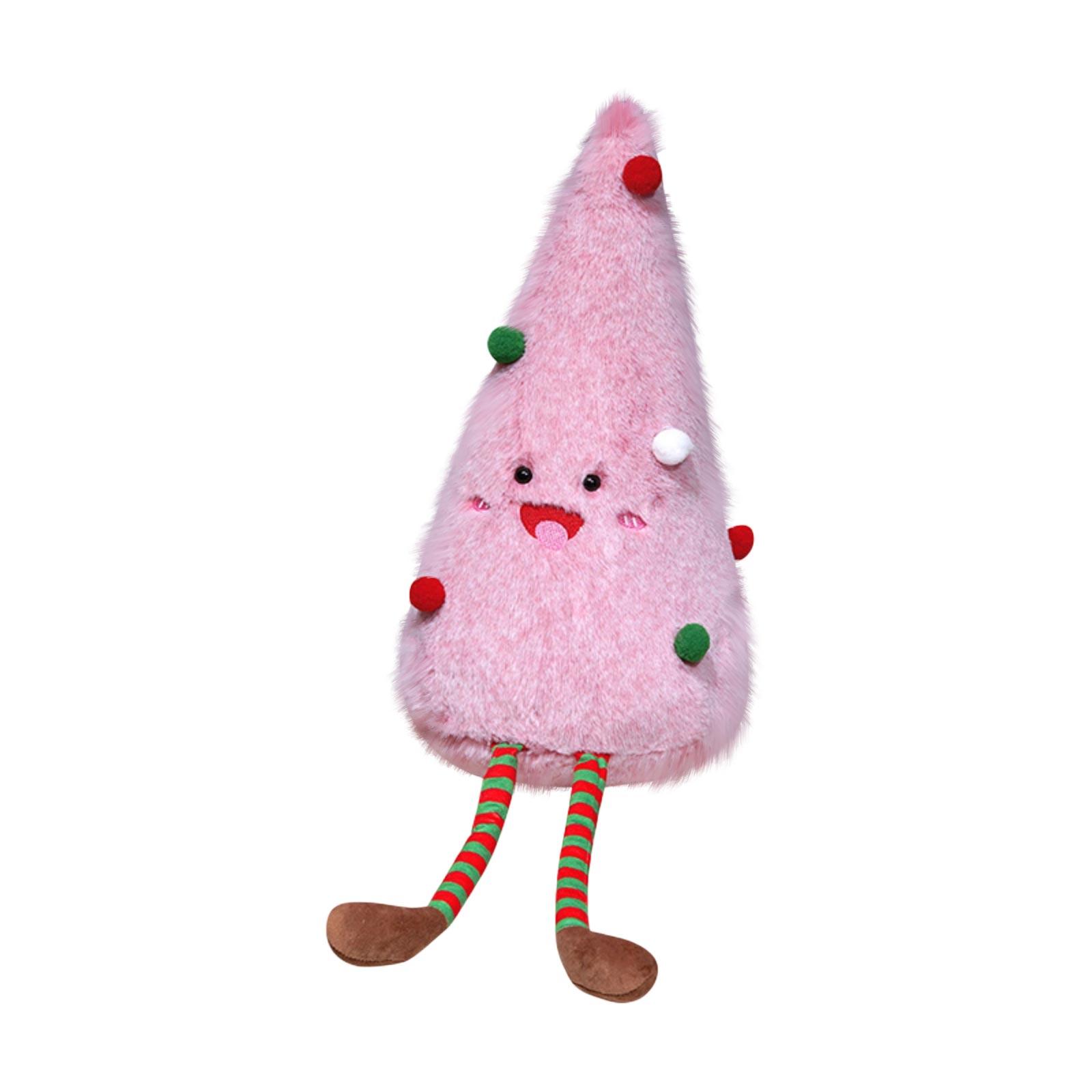 

Christmas Tree - Cute Plush Christmas Tree Doll, Home & Party Decoration, Ornament & Gift One Size розовый