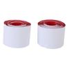 2 Pcs Dust Protector Zipper Heavy Duty Double Sided Self Adhesive Dust Barrier Zipper for Greenhouse Plastic Sheeting