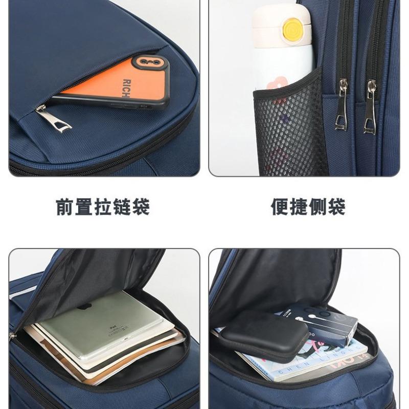 Business Backpack Men's Premium Computer Bag Inch Backpack Student School Bag Large Capacity Outdoor Bag Travel Bag