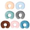 U Shaped Neck Pillow, Solid Color Travel Pillow, Breathable Neck Support Pillow, Portable Headrest for Travel Office Home Planes Trains Self-Driving