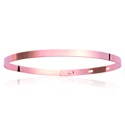 [N2886] - Armreif vergoldet 'Cleopatra' roségold (rosé gold) - 56 mm 4 mm