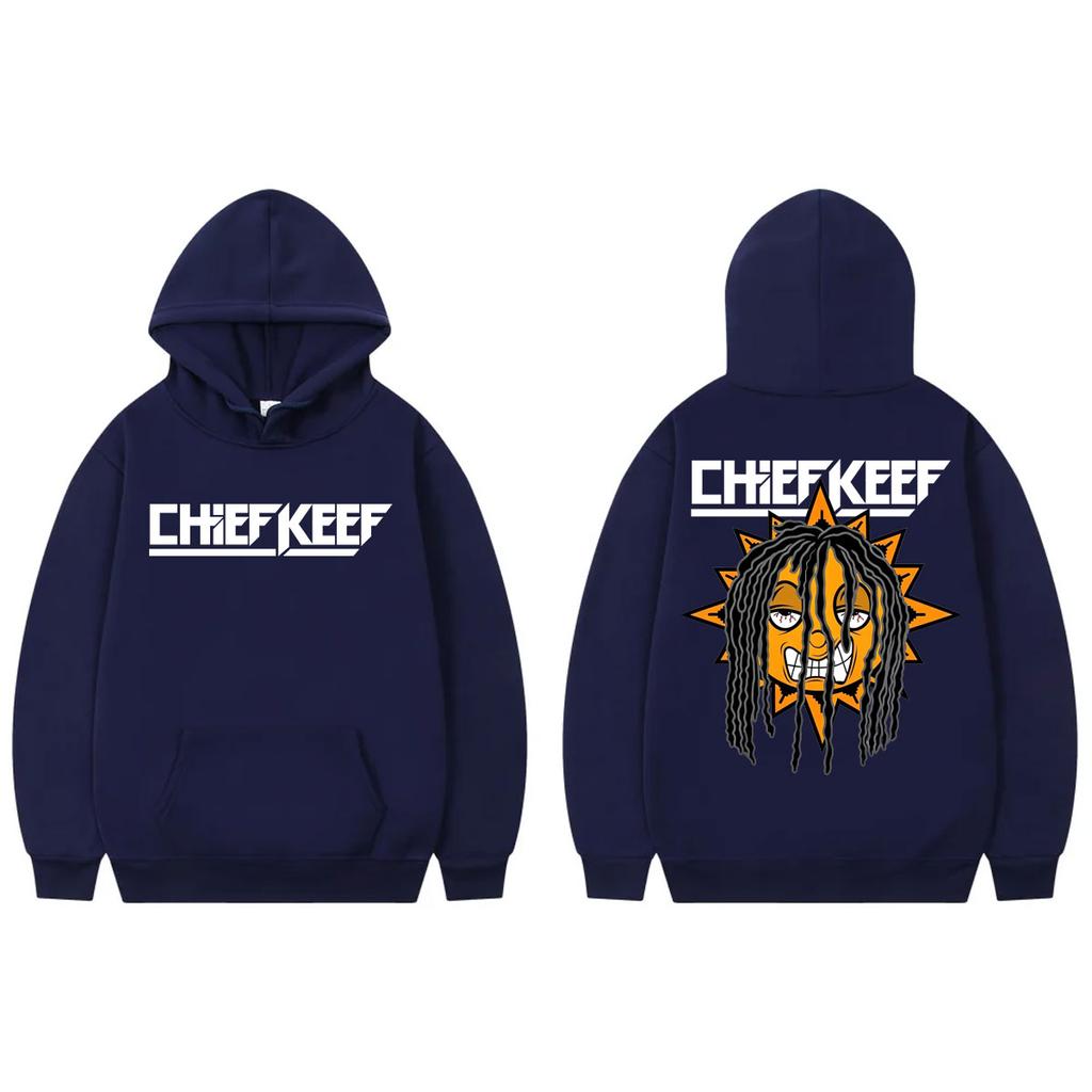 Rapper Chief Keef Tour 2026 Hoodie High Quality Fashion Oversized Pullovers Unisex Hip Hop Vintage Long Sleeve Sweatshirts