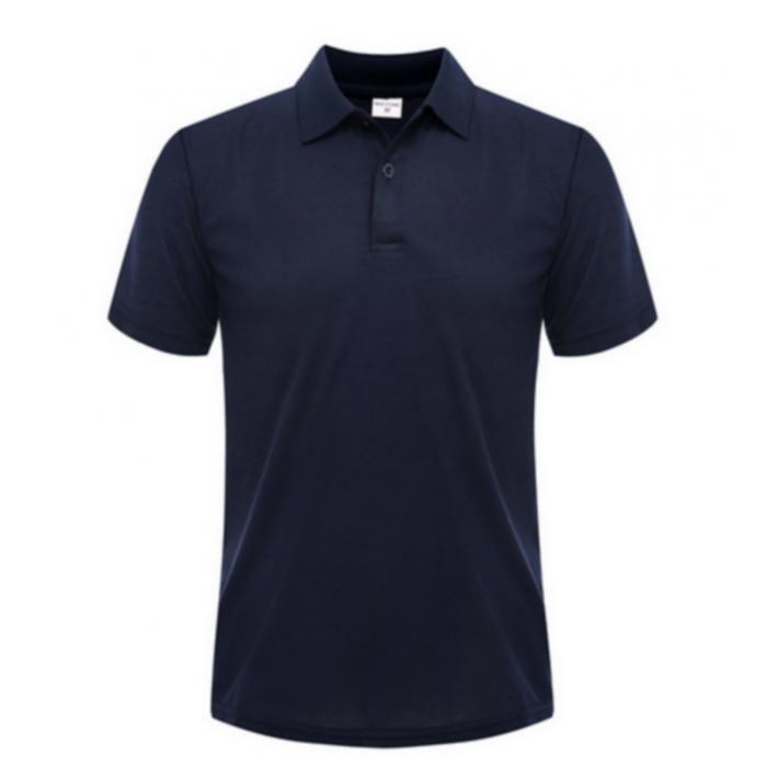 Polo homme à manches courtes ( lot de 3 ) noir- blanc - bleu marine - - Noir