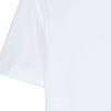 Emporio Armani EA7 SS24 Solid Color Letter Patch Casual Round Neck Short Sleeve T-Shirt Men Tops White 3DPT07-PJM9Z-1100