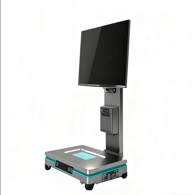 Xinbang Egyszerű Képernyős POS Rendszer Elektronikus Mérleggel CN csatlakozóval (adapter mellékelve)