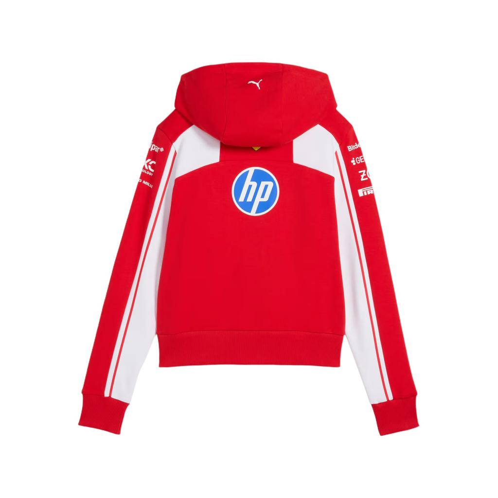 Puma Scuderia Ferrari HP Replica F1 Short Sleeve Hoodie Women Hoodies 713833-01