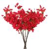 Artificial Bougainvillea Flower Tree Branch Faux Silk Flower for Wedding Party Home Floral Arrangement