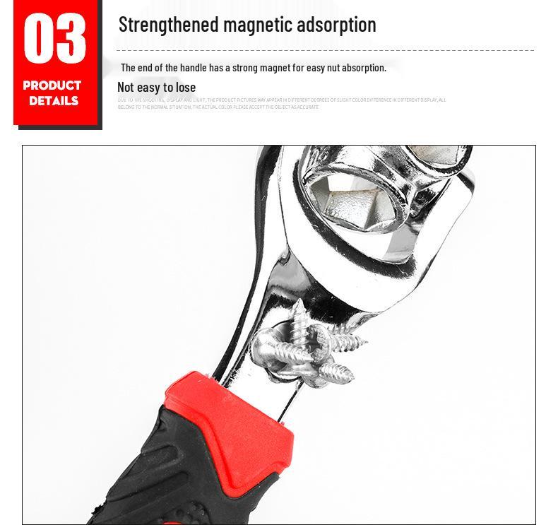 Household Multi-Function 52-in-1 Rotatable Socket Wrench