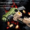 Pistol Shell Throwing Continuous Firing Blowback Soft Bullet Gun Soft Bullet Toy Shooting Weapons for Kids Birthday Gift