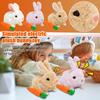 Bunny - My Realistic Bunny Toy - реалістична інтерактивна іграшка Bunny Toy - стрибає, посмикує та трясе вухами, реалістичні кролики рухаються, веселий зайчик