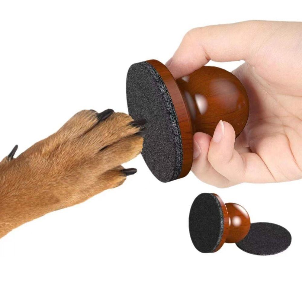 Safe Pet Scratch Square Wooden Pet Grooming Scratching Board Dog Nail File  Pets Products