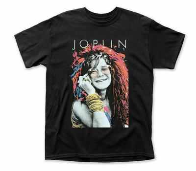 Poster de Concert Janis Joplin T-shirt Homme Coton Noir Toutes Tailles 1F159 T-shirt Unisexe