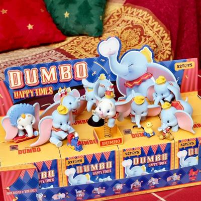 Heißer Lagerbestand Echtes Dumbo Jumbo Fröhliche Momente Serie Blind Box Mode Spielzeug Sammlerfigur Dekoration Kinder Geschenke Zufällig Trendig Geheimnis Überraschung